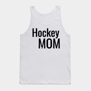 Hockey Mom Basic in Black Tank Top